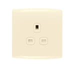 فيش كهرباء  13 أمبير  الفنار موديل ألف المقاس  7x7 اللون البيج